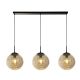 Pendule, Lustre suspendate - Lustra cu 3 pendule design modern minimalist Punch 3Lt