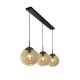 Pendule, Lustre suspendate - Lustra cu 3 pendule design modern minimalist Punch 3Lt