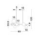 Pendule, Lustre suspendate - Lustra suspendata design modern ODILLIA