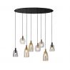 Lustra cu 8 pendule design modern Divine