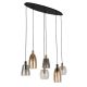 Pendule, Lustre suspendate - Lustra cu 6 pendule design modern Divine