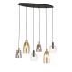 Pendule, Lustre suspendate - Lustra cu 6 pendule design modern Divine