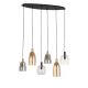 Pendule, Lustre suspendate - Lustra cu 6 pendule design modern Divine