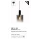 Pendule, Lustre suspendate - Pendul, Lustra suspendata moderna Sweden negru, fumuriu