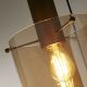 Pendule, Lustre suspendate - Lustra moderna cu 3 pendule Sweden moca, chihlimbar