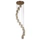 Pendule, Lustre suspendate - Lustra cu 12 pendule suspendata moderna Cyclone