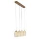 Pendule, Lustre suspendate - Lustra cu 4 pendule suspendata moderna Cyclone
