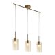 Pendule, Lustre suspendate - Lustra moderna cu 3 pendule Duo III