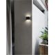 Aplice, corpuri de iluminat pentru pereti - Aplica LED ambientala design modern minimalist EPIC negru