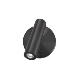 Aplice, corpuri de iluminat pentru pereti - Aplica de perete cu Spot LED minimalist LAREDO negru
