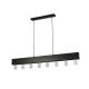 Pendule, Lustre suspendate - Lustra suspendata pentru bar sau masa cu 8 surse de lumina Piano