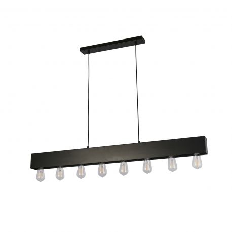 Pendule, Lustre suspendate - Lustra suspendata pentru bar sau masa cu 8 surse de lumina Piano