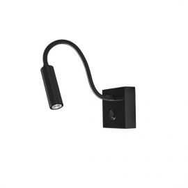 Aplice, corpuri de iluminat pentru pereti - Aplica de perete cu Spot LED orientabil MADISON negru