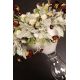Aranjamente florale LUX - Aranjament floral mare decor festiv design LUX ZEUS CINNER