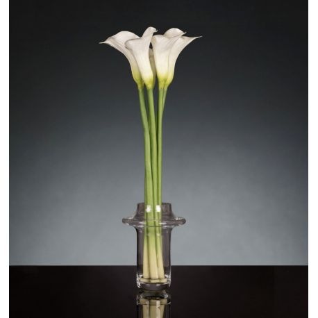 Aranjamente florale LUX - Aranjament floral mediu design LUX ATOLLO CALLA