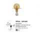 Aplice, corpuri de iluminat pentru pereti - Aplica de perete design decorativ ROYAL aurie
