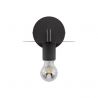 Aplica de perete design decorativ ROYAL negru