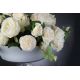 Aranjamente florale LUX - Aranjament floral CAMILLA ROSES WHITE