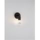 Aplice, corpuri de iluminat pentru pereti - Aplica de perete design decorativ ROYAL negru