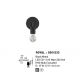 Aplice, corpuri de iluminat pentru pereti - Aplica de perete design decorativ ROYAL negru