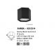 Plafoniere - Plafoniera LED design minimal SAMBA neagra