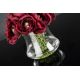 Aranjamente florale LUX - Aranjament floral mic decor festiv design LUX RANUNCULUS BOUQUET BORDEAUX