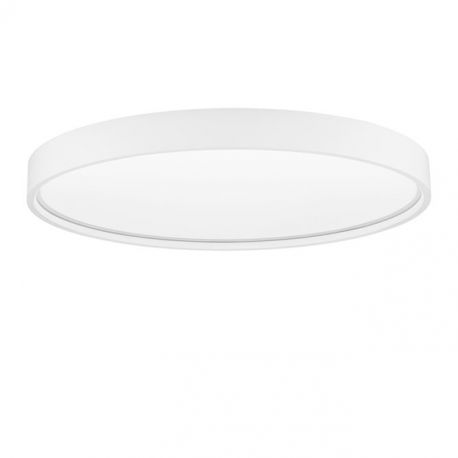 Plafoniere - Plafoniera LED dimabila design circular OLAF alba 60cm