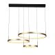 Pendule, Lustre suspendate - Lustra moderna cu 3 inele LED dimabile Grace