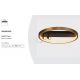 Pendule, Lustre suspendate - Lustra moderna aplicata cu inel LED dimabil Grace