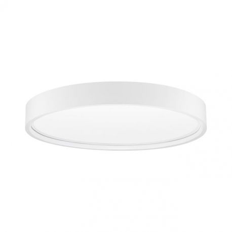 Plafoniere - Plafoniera LED dimabila design circular OLAF alba 45cm