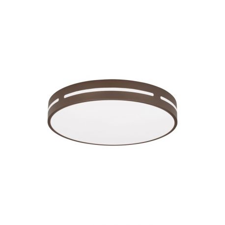 Plafoniere - Plafoniera LED design circular WHEEL maro 45cm