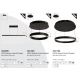 Pendule, Lustre suspendate - Lustra moderna LED controla prin gesturi Layla