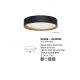 Plafoniere - Plafoniera LED dimabila design modern STAKE negru/lemn 35cm