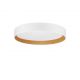 Plafoniere - Plafoniera LED dimabila design modern STAKE alb/lemn 45cm