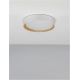 Plafoniere - Plafoniera LED dimabila design modern STAKE alb/lemn 35cm