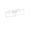 Lustra LED dimabila aplicata design modern CLEA alb 31W