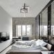 Lustre aplicate - Lustra LED dimabila aplicata design modern CLEA alb 31W