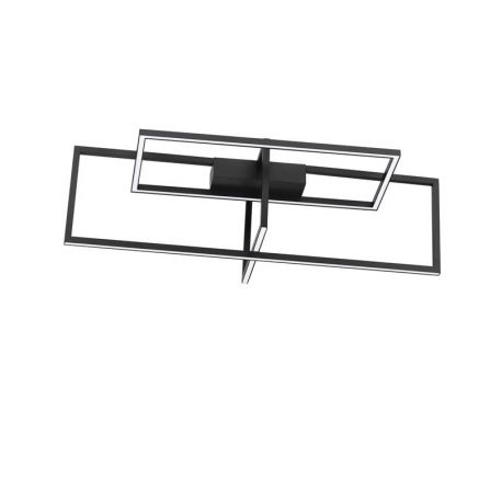 Lustre aplicate - Lustra LED dimabila aplicata design modern CLEA negru 31W
