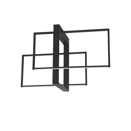 Lustre aplicate - Lustra LED aplicata design modern CLEA negru 26W