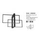 Lustre aplicate - Lustra LED aplicata design modern CLEA negru 26W