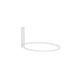 Lustre aplicate - Lustra LED aplicata ajustabila GARVE alba 30W