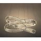 Candelabre, Lustre - Lustra LED moderna design deosebit CHARMES 80 crom