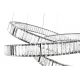 Candelabre, Lustre - Lustra LED moderna design deosebit CHARMES 80 crom