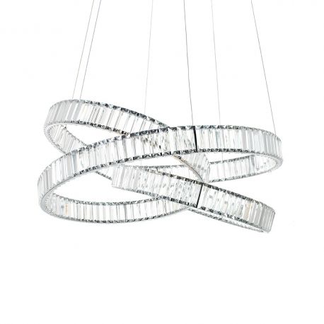 Candelabre, Lustre - Lustra LED moderna design deosebit CHARMES 80 crom