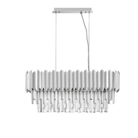 Pendule, Lustre suspendate - Lustra suspendata design elegant MAGNOLIA crom
