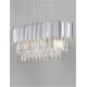 Pendule, Lustre suspendate - Lustra suspendata design elegant MAGNOLIA crom