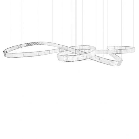 Candelabre, Lustre - Lustra LED XXL moderna design deosebit CHARMES 380 crom