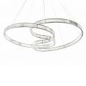 Lustra LED moderna design deosebit CHARMES 160A crom