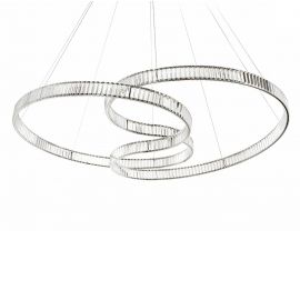 Lustra LED moderna design deosebit CHARMES 160A crom
