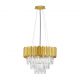 Lustra suspendata design elegant MAGNOLIA aurie